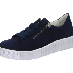 Gabor Schnürhalbschuh Sneaker (sportlich) Samtchevreau