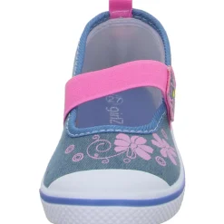 girlZ onlY Leinen Slipper/Kletthalbschuh