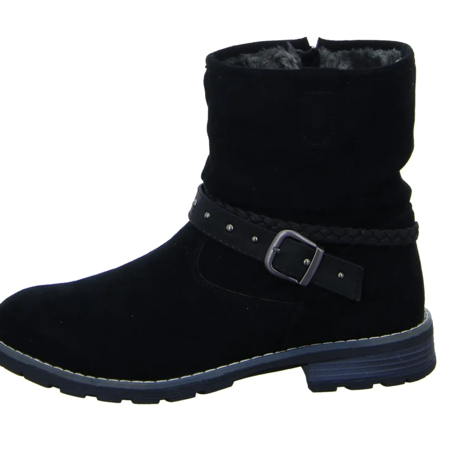 girlZ onlY Schlupf-/Klettstiefelette Warmfutter