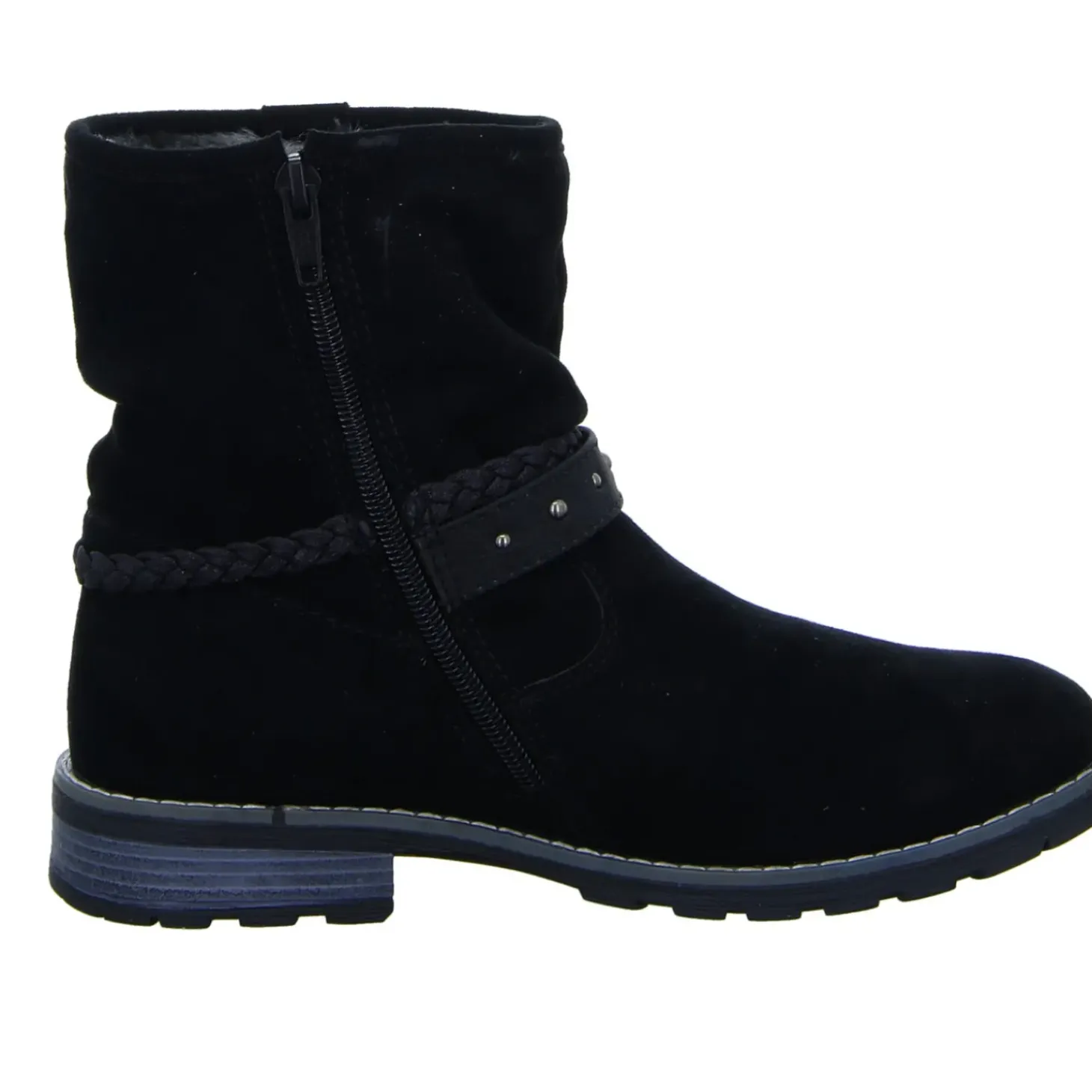 girlZ onlY Schlupf-/Klettstiefelette Warmfutter