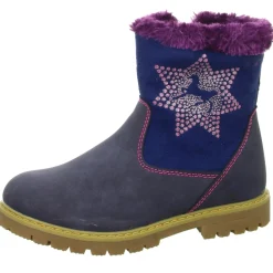 girlZ onlY Schlupf-/Klettstiefelette Warmfutter
