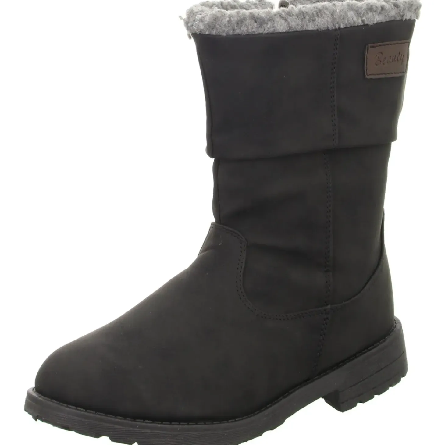 girlZ onlY Schlupf-/Klettstiefelette Warmfutter