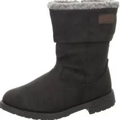 girlZ onlY Schlupf-/Klettstiefelette Warmfutter