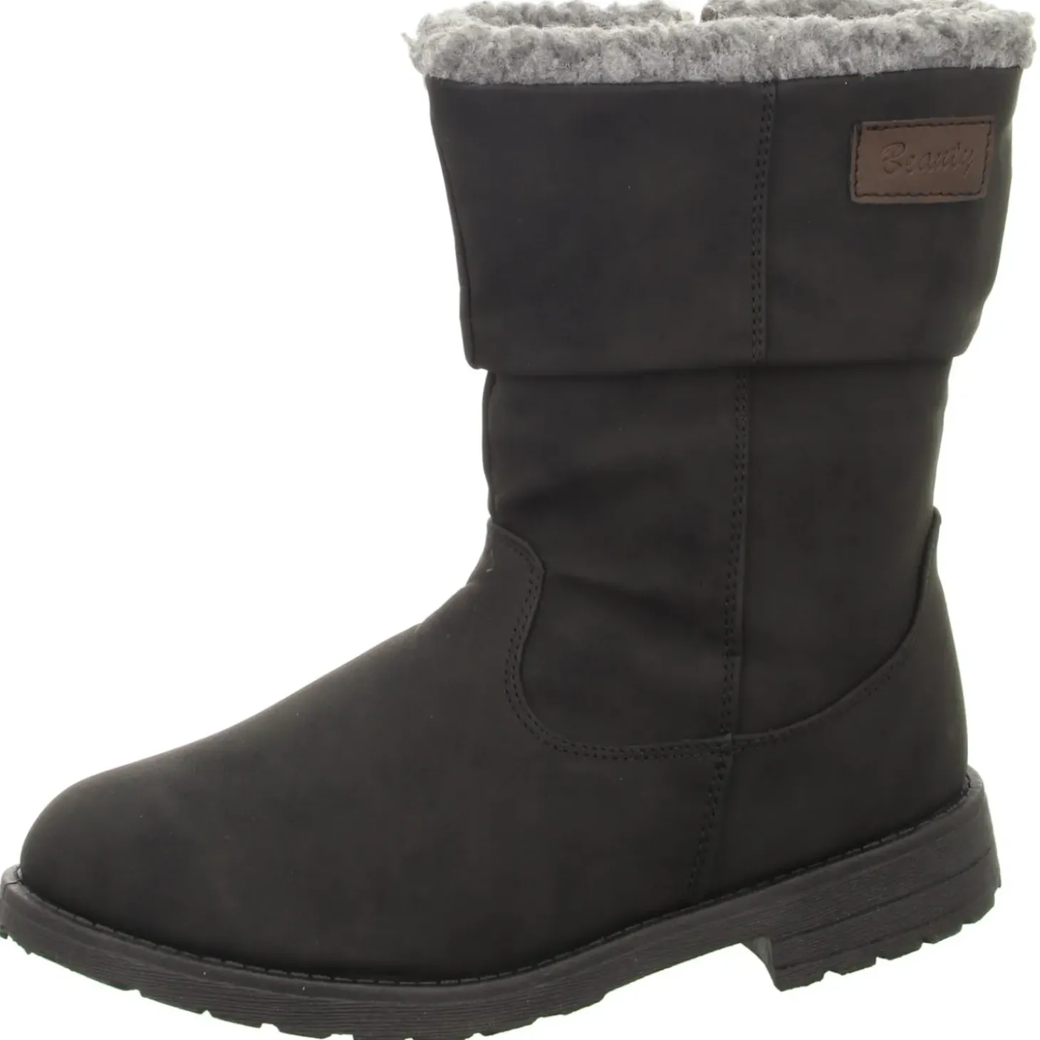 girlZ onlY Schlupf-/Klettstiefelette Warmfutter