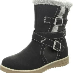 girlZ onlY Schlupf-/Klettstiefelette Warmfutter