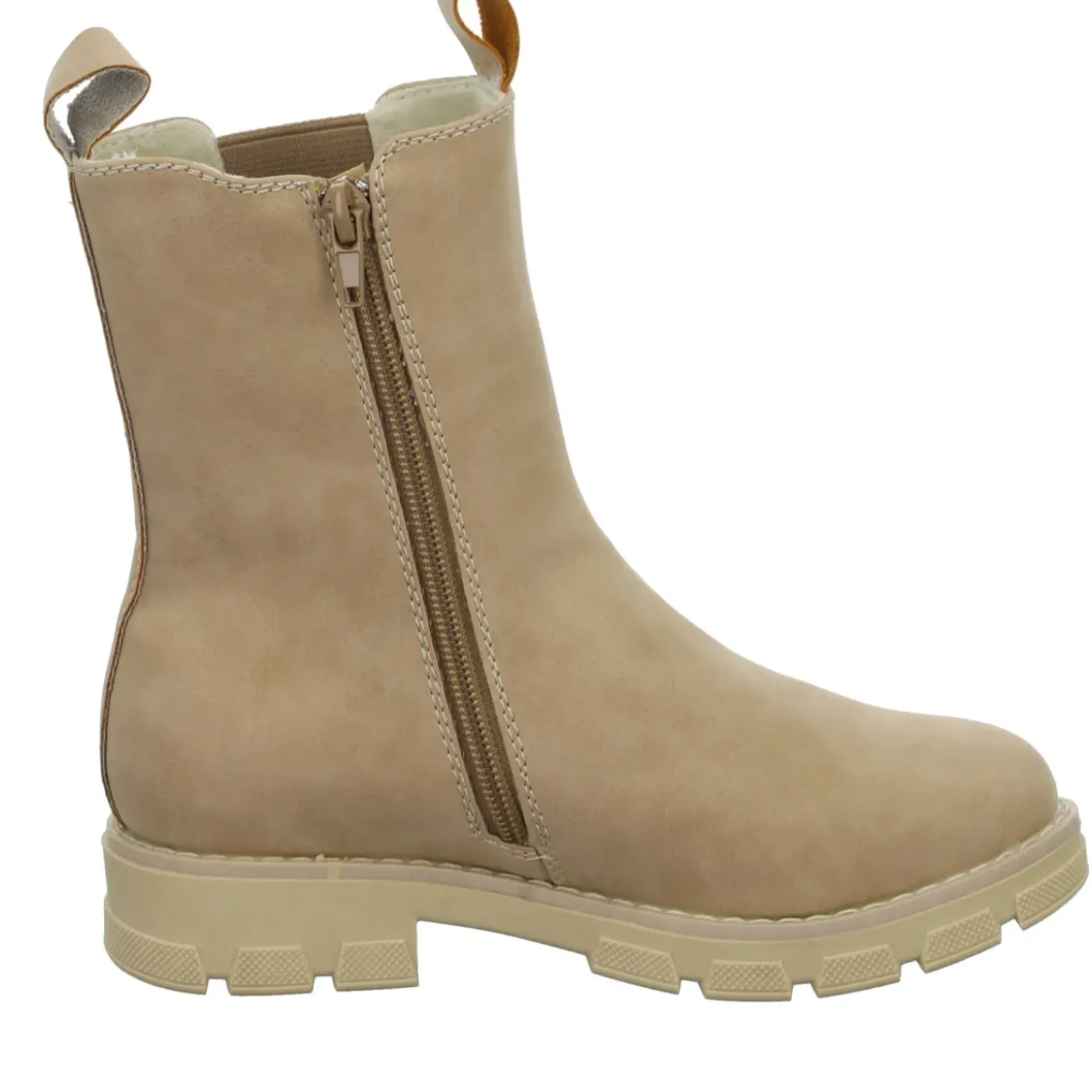 girlZ onlY Schlupf-/Klettstiefelette Warmfutter
