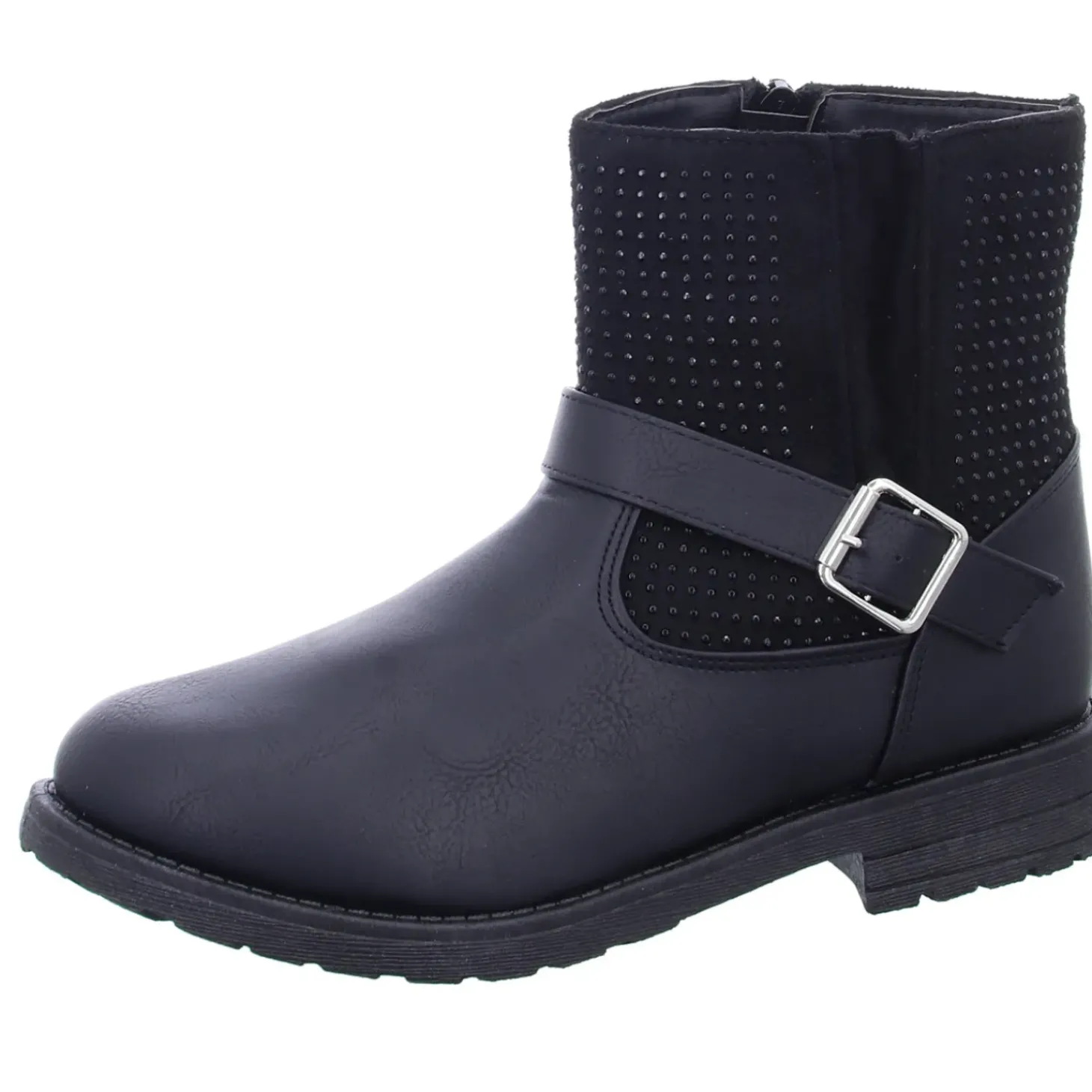 girlZ onlY Schlupf-/Klettstiefelette Warmfutter