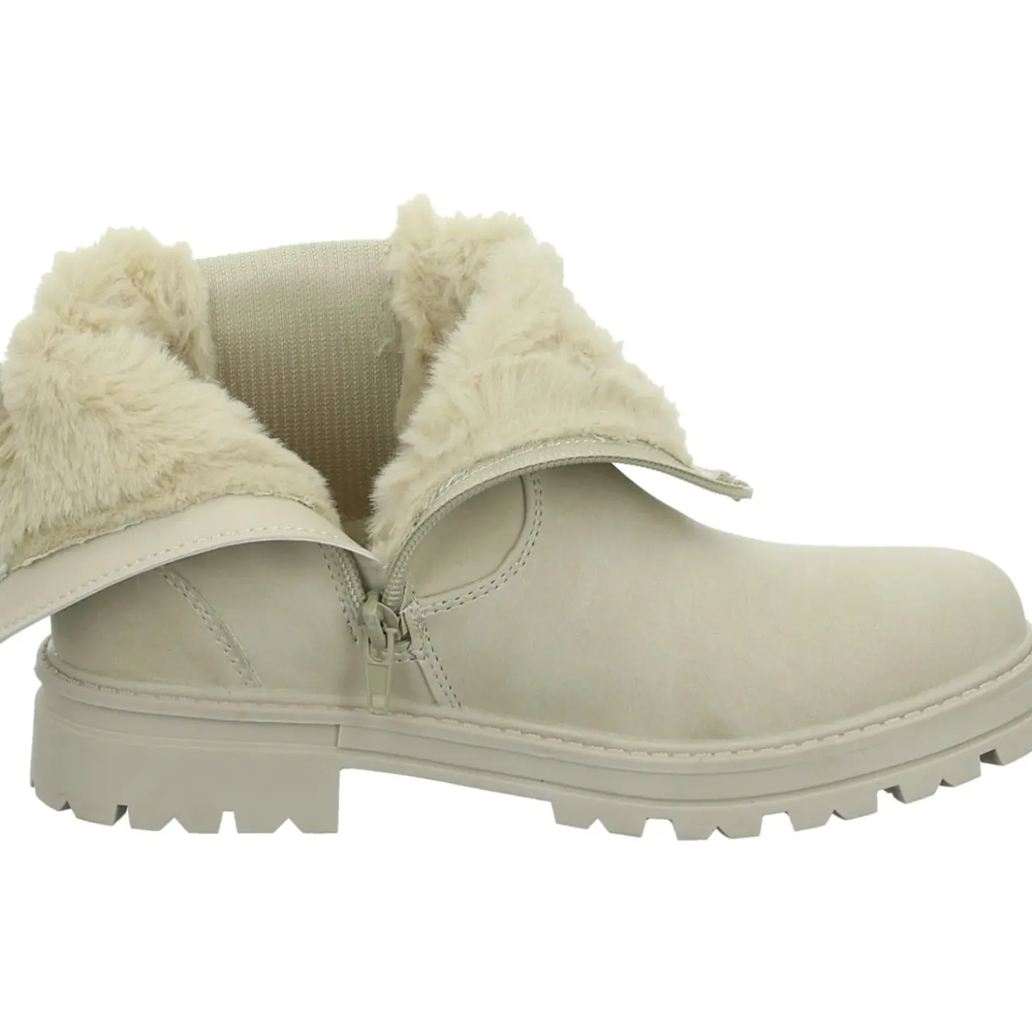 girlZ onlY Schlupf-/Klettstiefelette Warmfutter