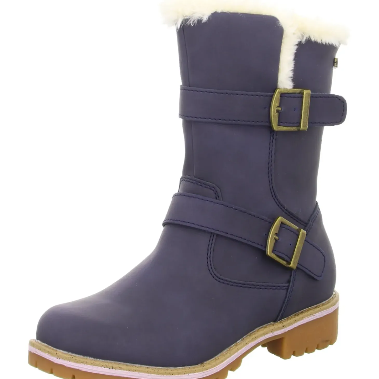 girlZ onlY Schlupf-/Klettstiefelette Warmfutter