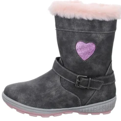 girlZ onlY Schlupf-/Klettstiefelette Warmfutter