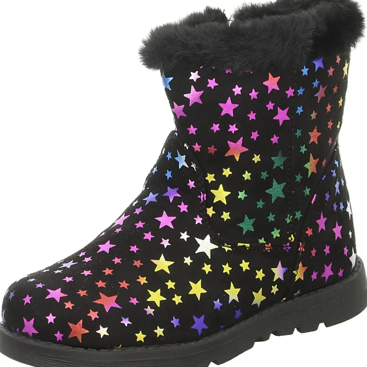 girlZ onlY Schlupf-/Klettstiefelette Warmfutter