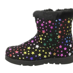 girlZ onlY Schlupf-/Klettstiefelette Warmfutter