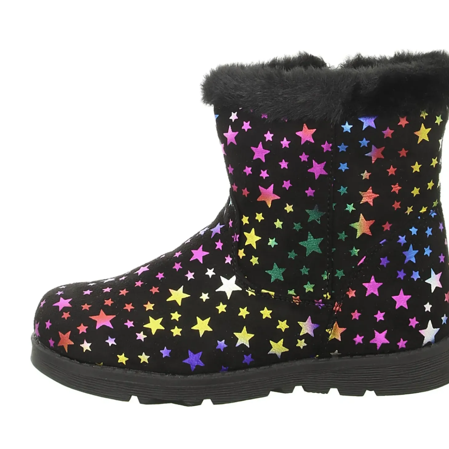 girlZ onlY Schlupf-/Klettstiefelette Warmfutter