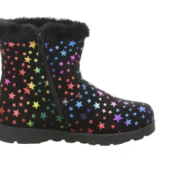 girlZ onlY Schlupf-/Klettstiefelette Warmfutter