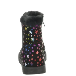 girlZ onlY Schlupf-/Klettstiefelette Warmfutter