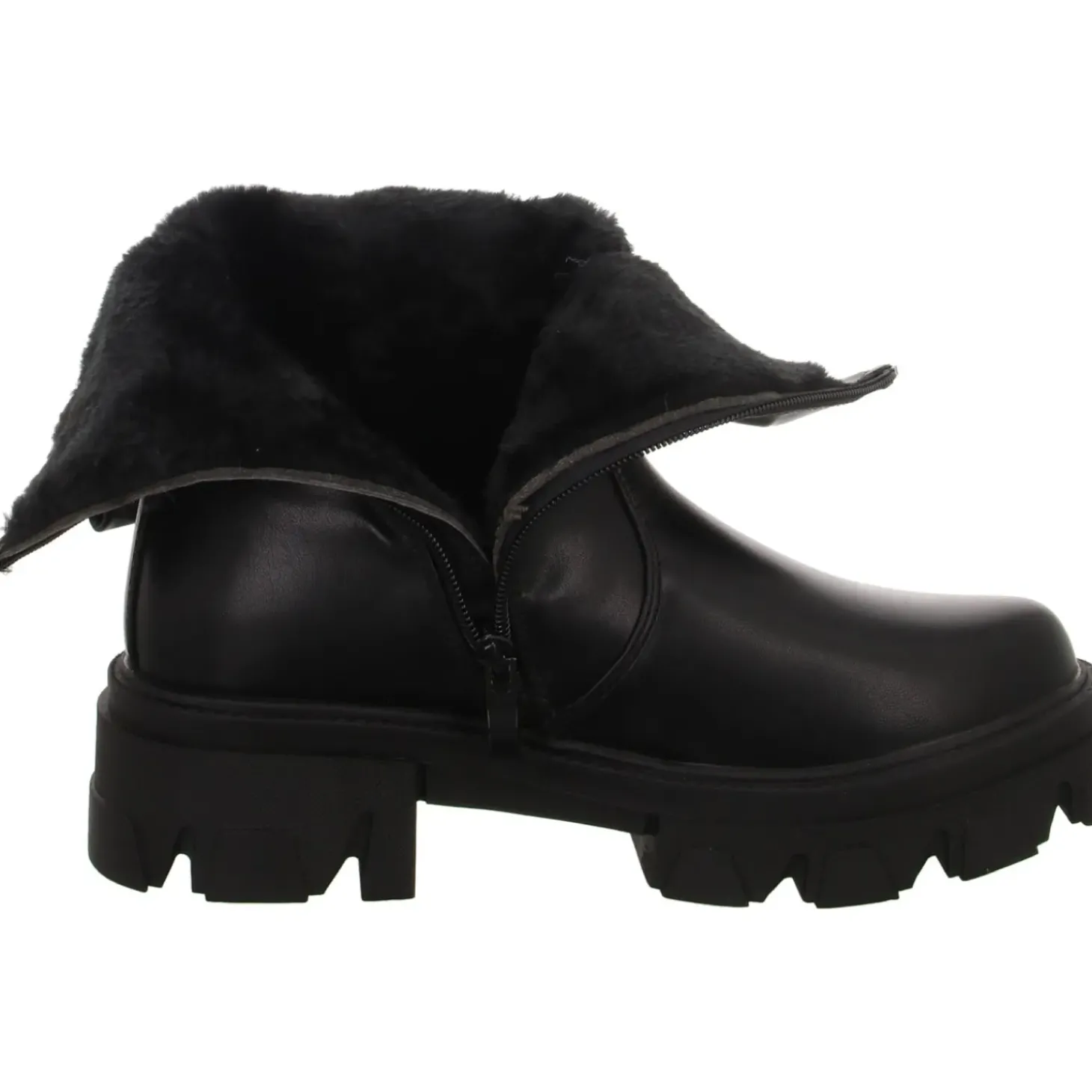girlZ onlY Schlupf-/Klettstiefelette Warmfutter