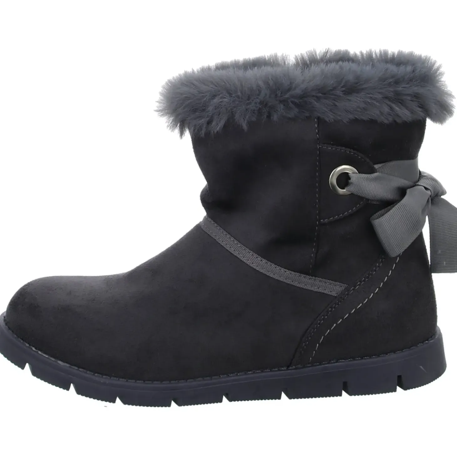 girlZ onlY Schlupf-/Klettstiefelette Warmfutter