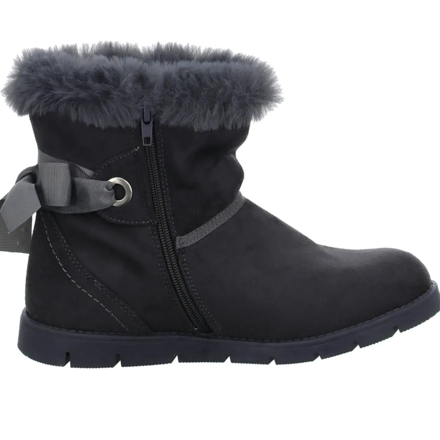girlZ onlY Schlupf-/Klettstiefelette Warmfutter