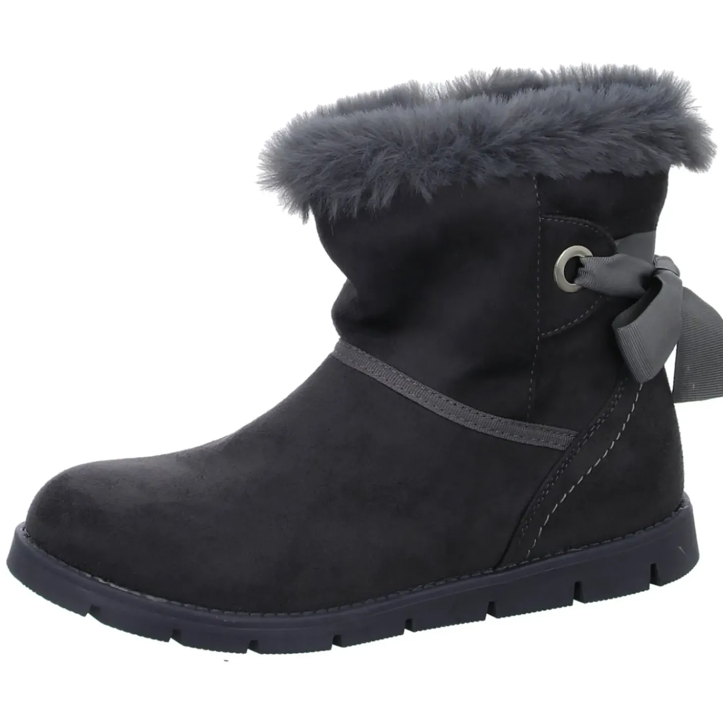 girlZ onlY Schlupf-/Klettstiefelette Warmfutter
