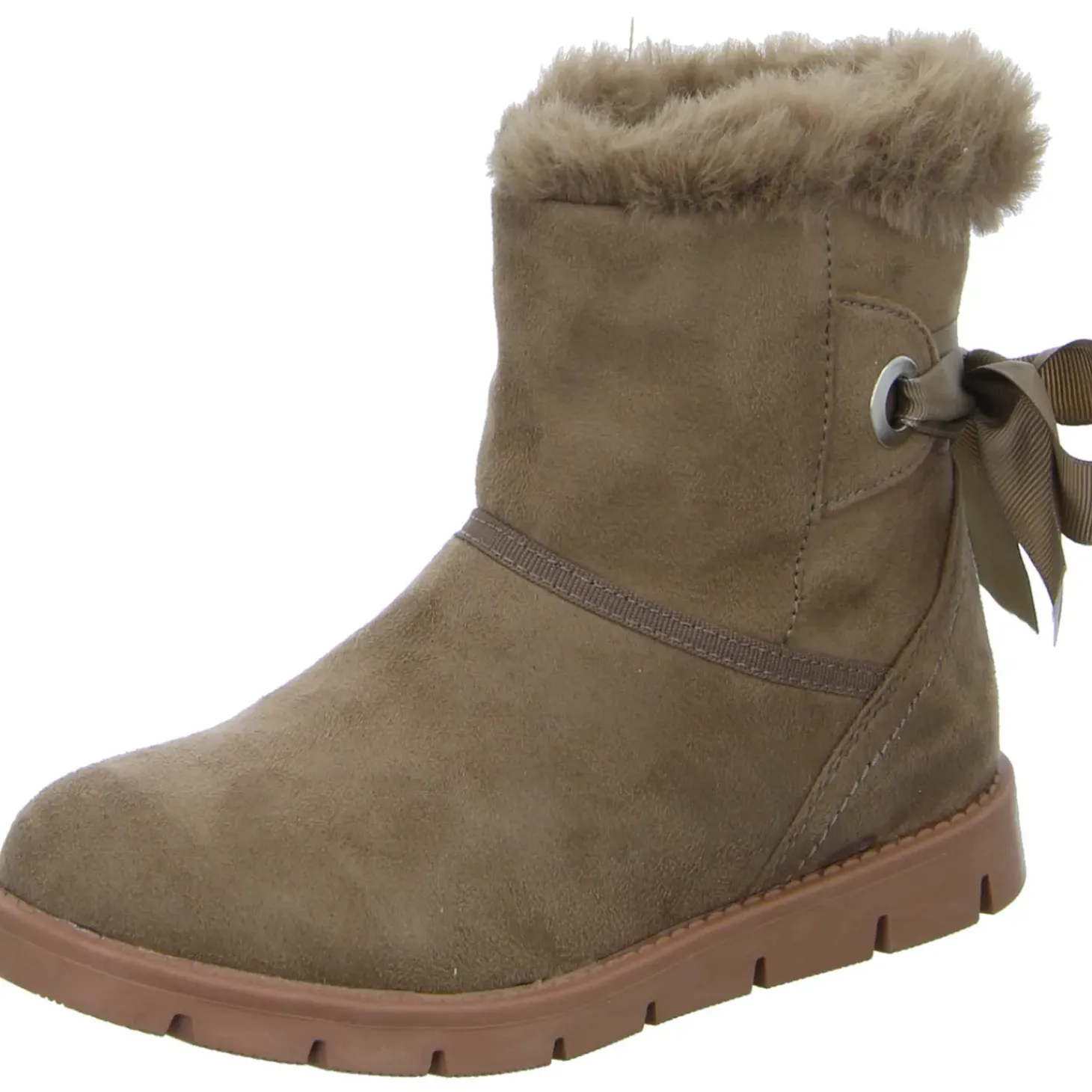 girlZ onlY Schlupf-/Klettstiefelette Warmfutter