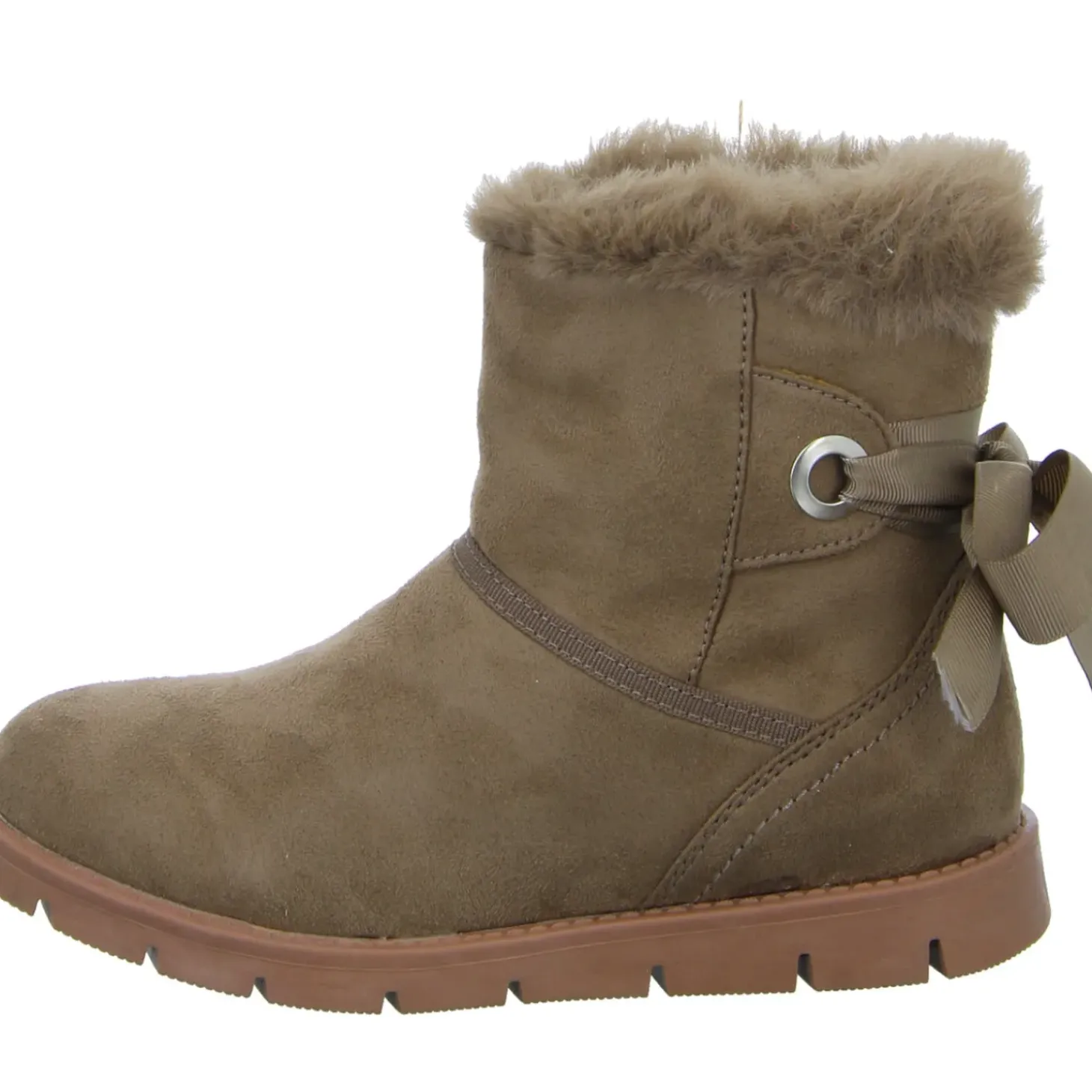 girlZ onlY Schlupf-/Klettstiefelette Warmfutter