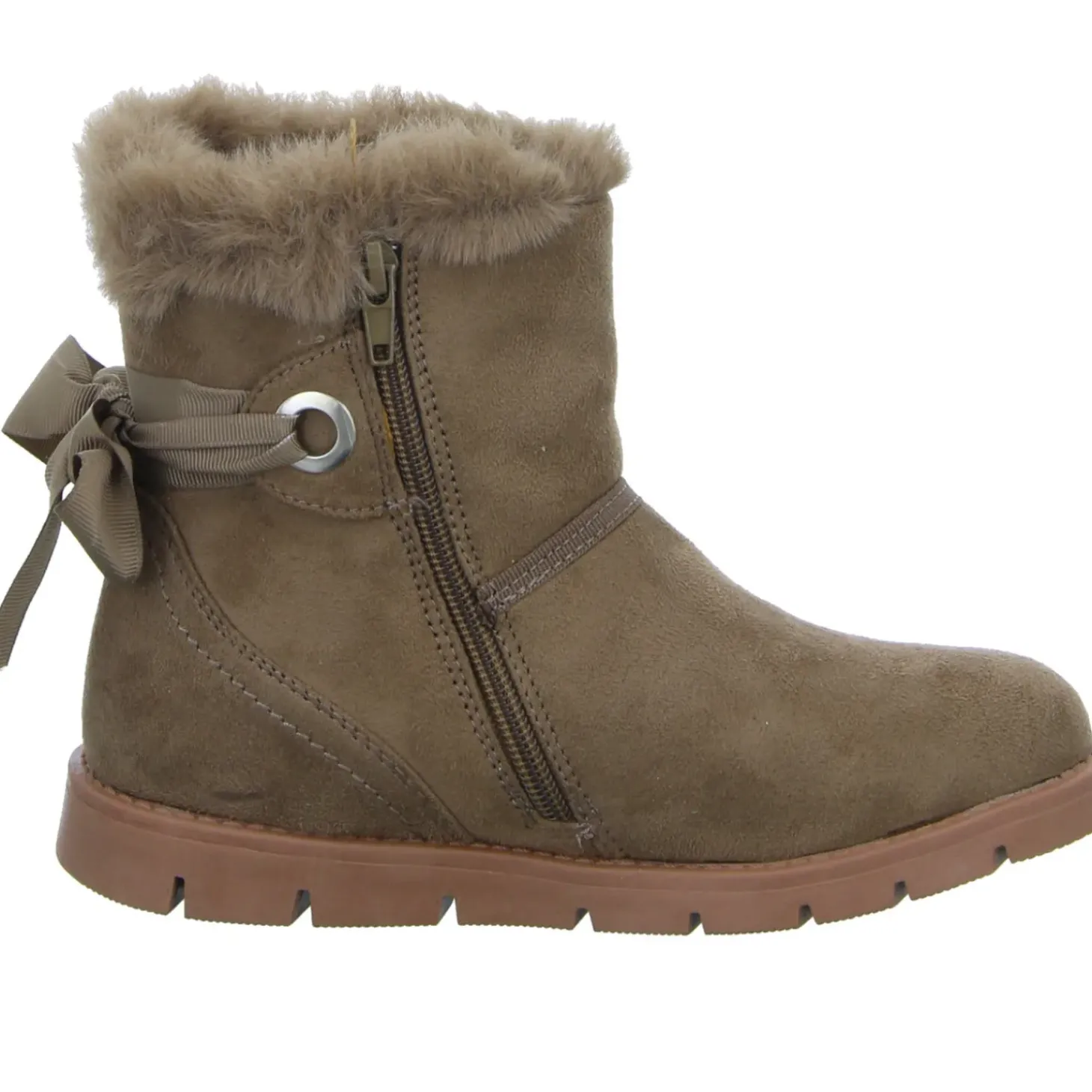 girlZ onlY Schlupf-/Klettstiefelette Warmfutter