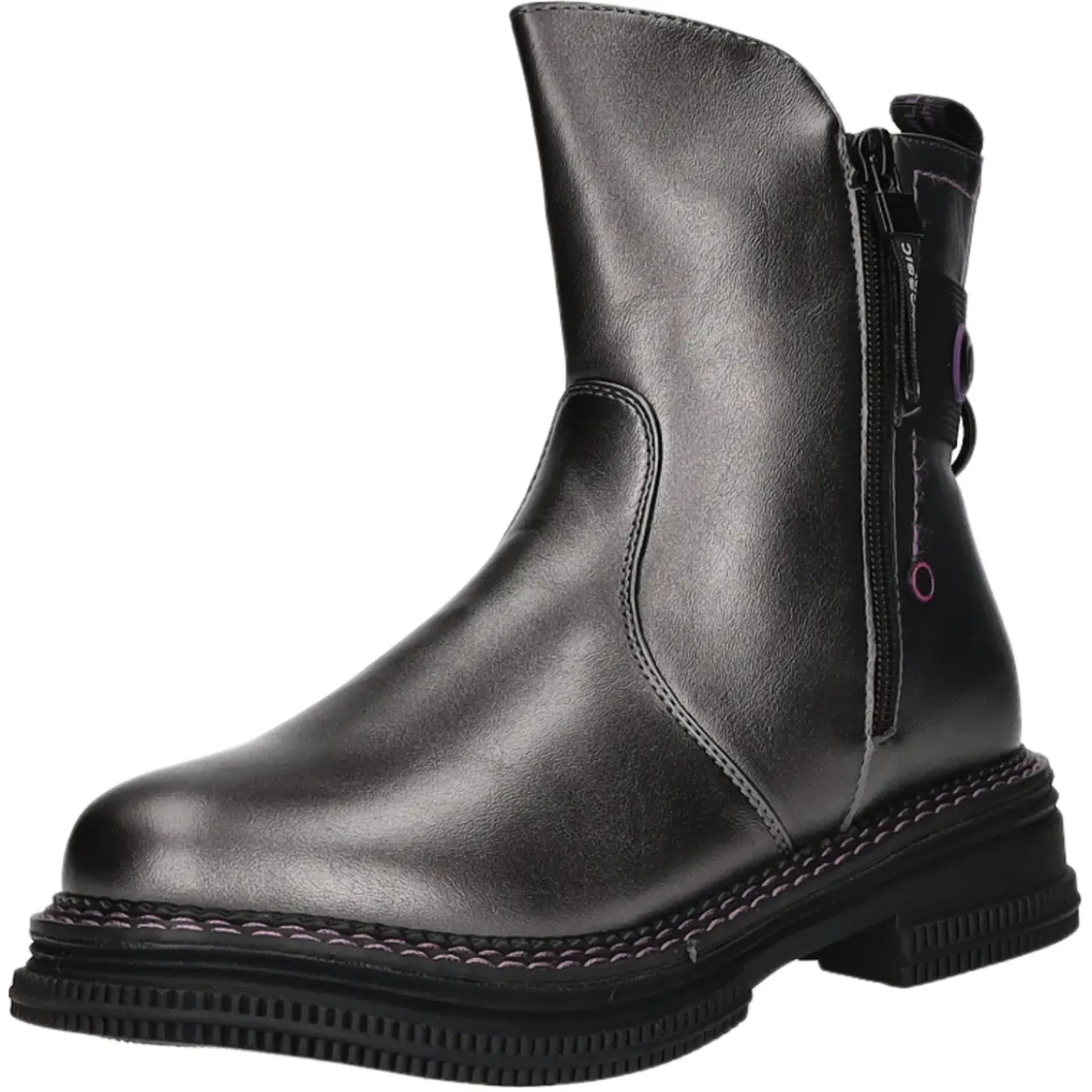 girlZ onlY Schlupf-/Klettstiefelette Warmfutter