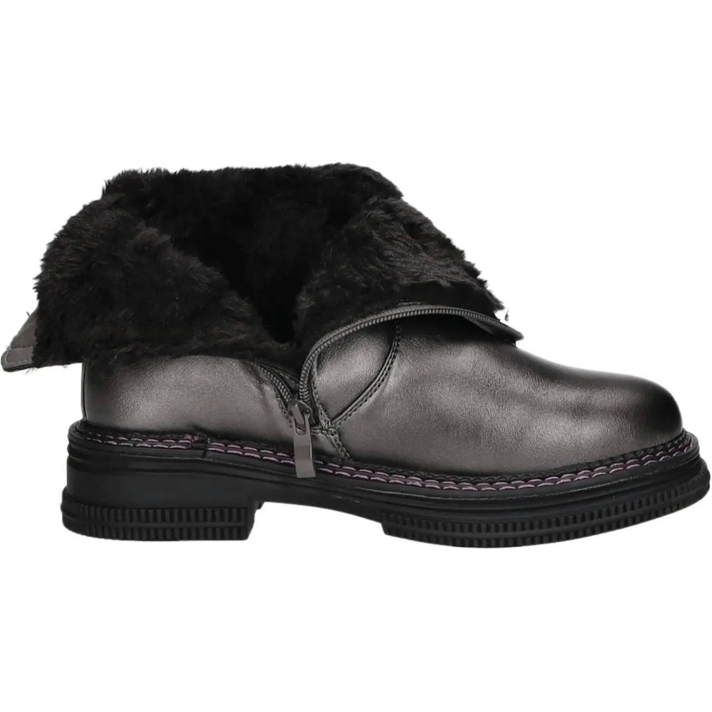 girlZ onlY Schlupf-/Klettstiefelette Warmfutter