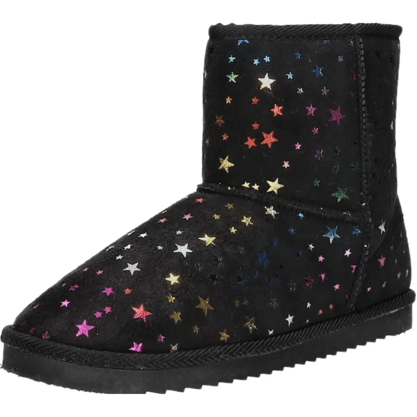 girlZ onlY Schlupf-/Klettstiefelette Warmfutter