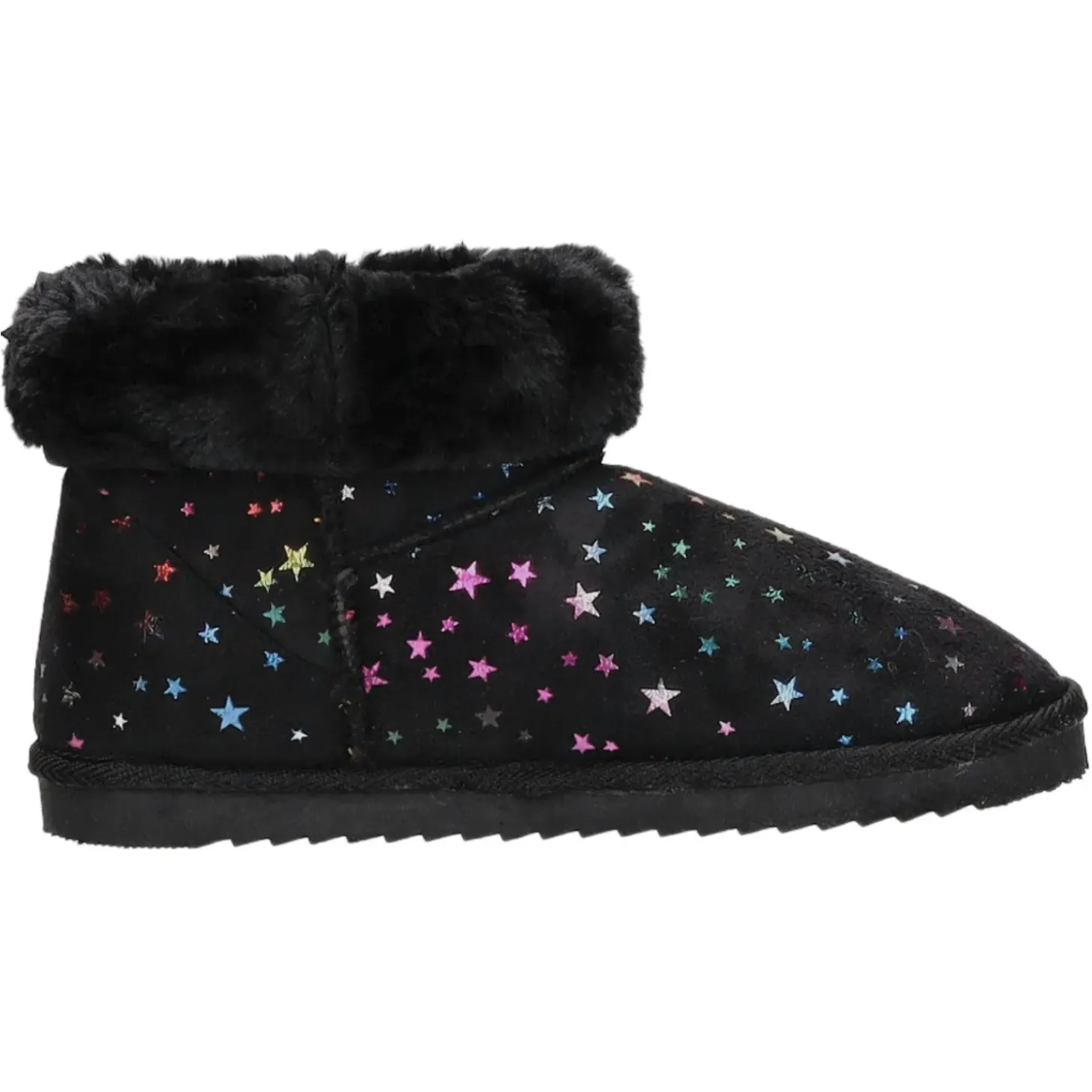 girlZ onlY Schlupf-/Klettstiefelette Warmfutter