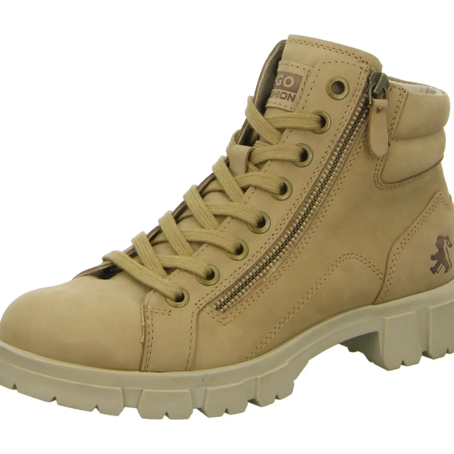 2GO Fashion Schnürstiefelette Kaltfutter bis 35mm Absatz (casual)