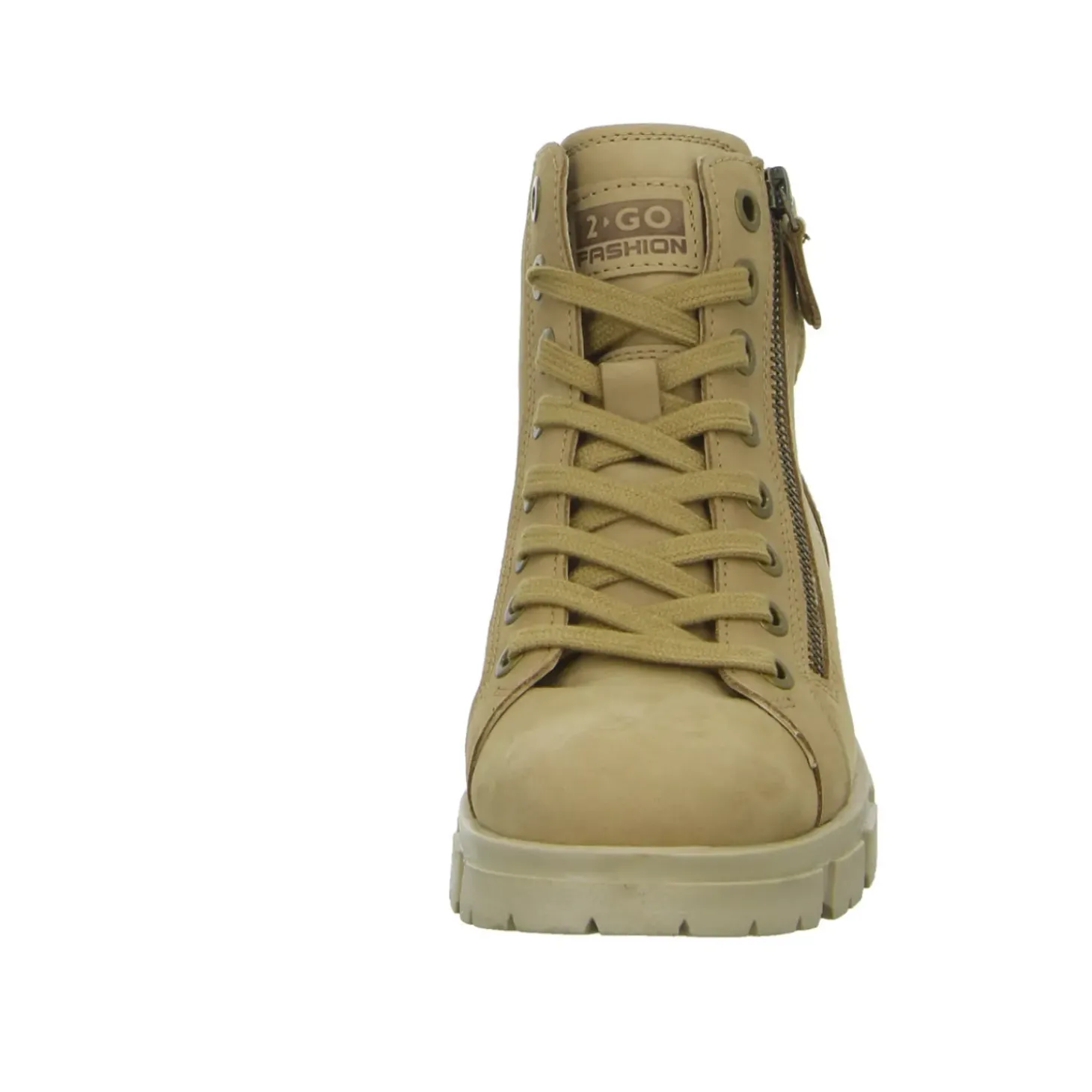 2GO Fashion Schnürstiefelette Kaltfutter bis 35mm Absatz (casual)