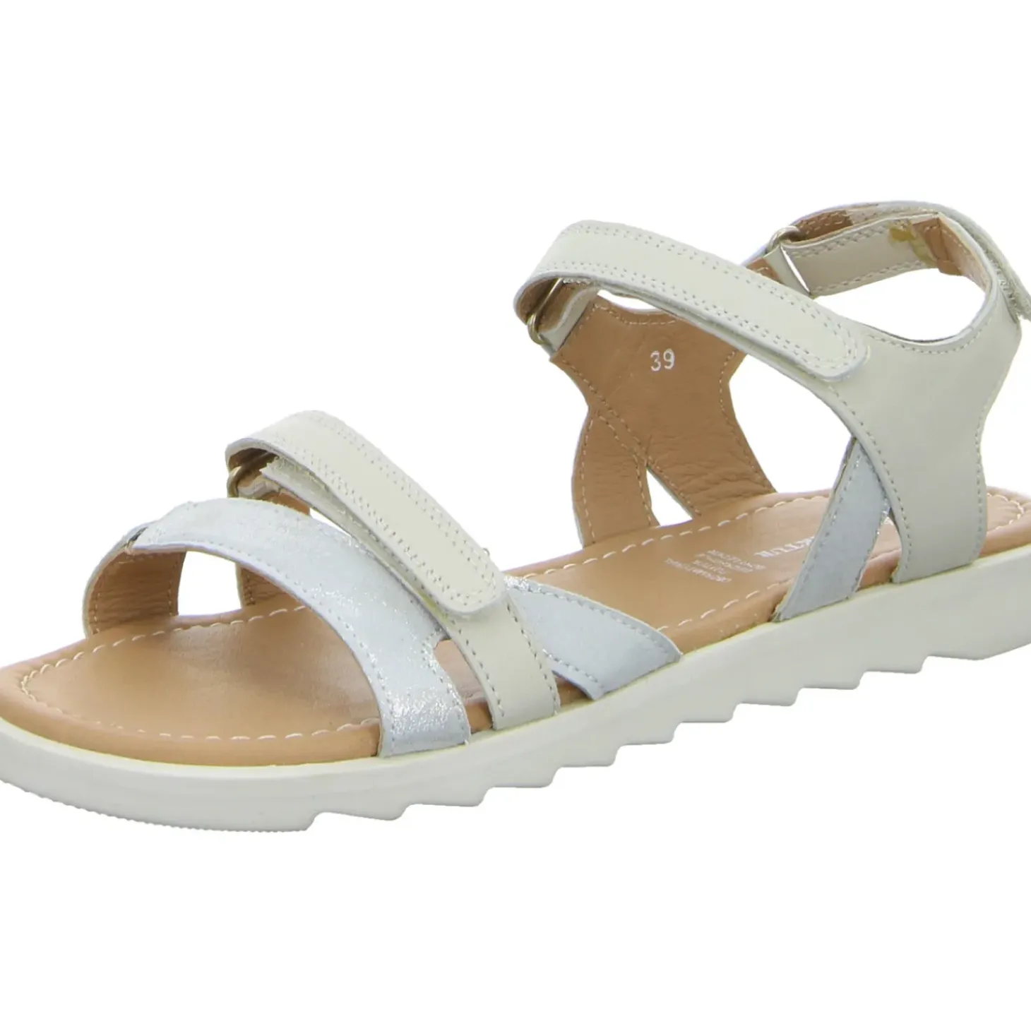 LEDERFAKTUR Sportliche Sandalette bis 30mm Sohlenhöhe