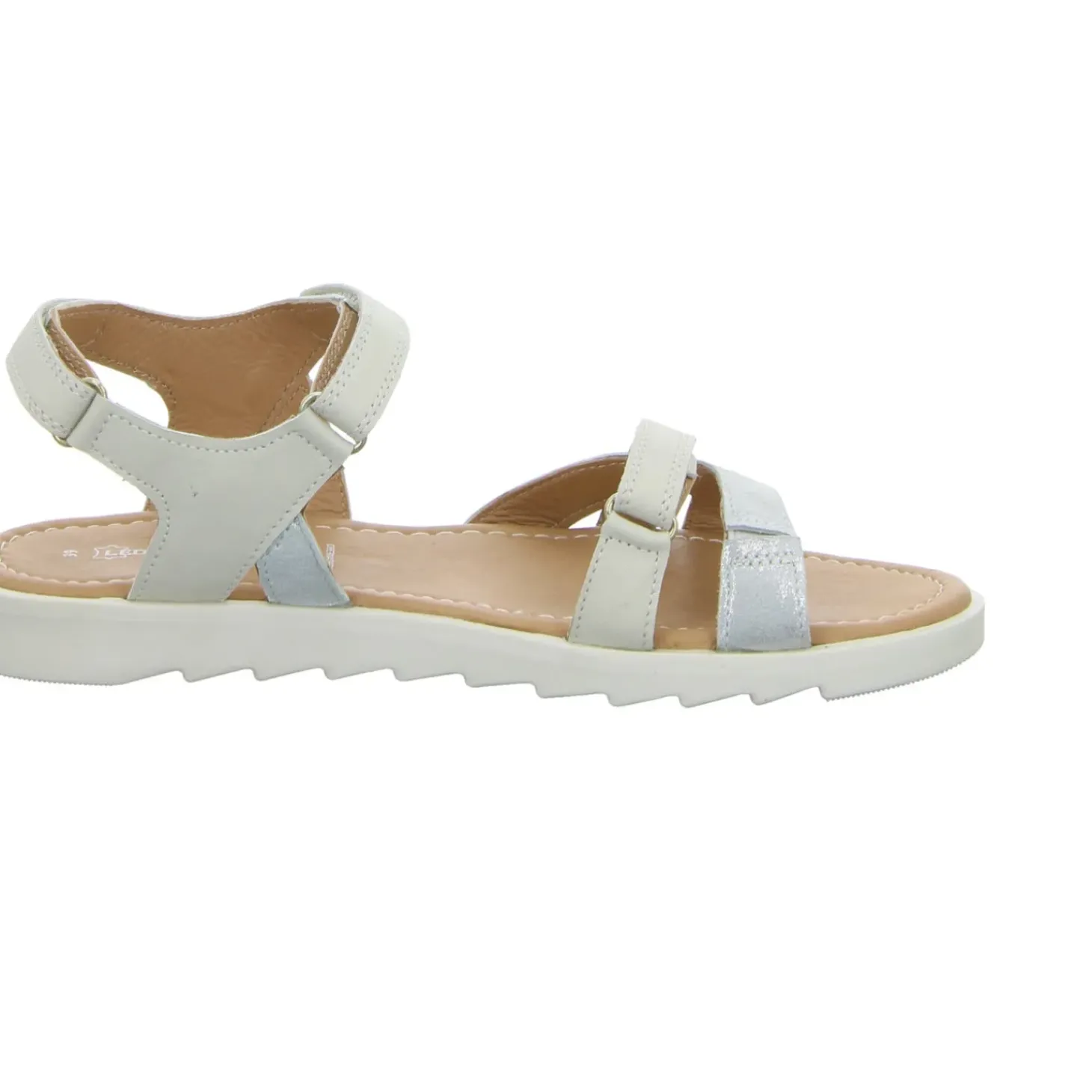 LEDERFAKTUR Sportliche Sandalette bis 30mm Sohlenhöhe