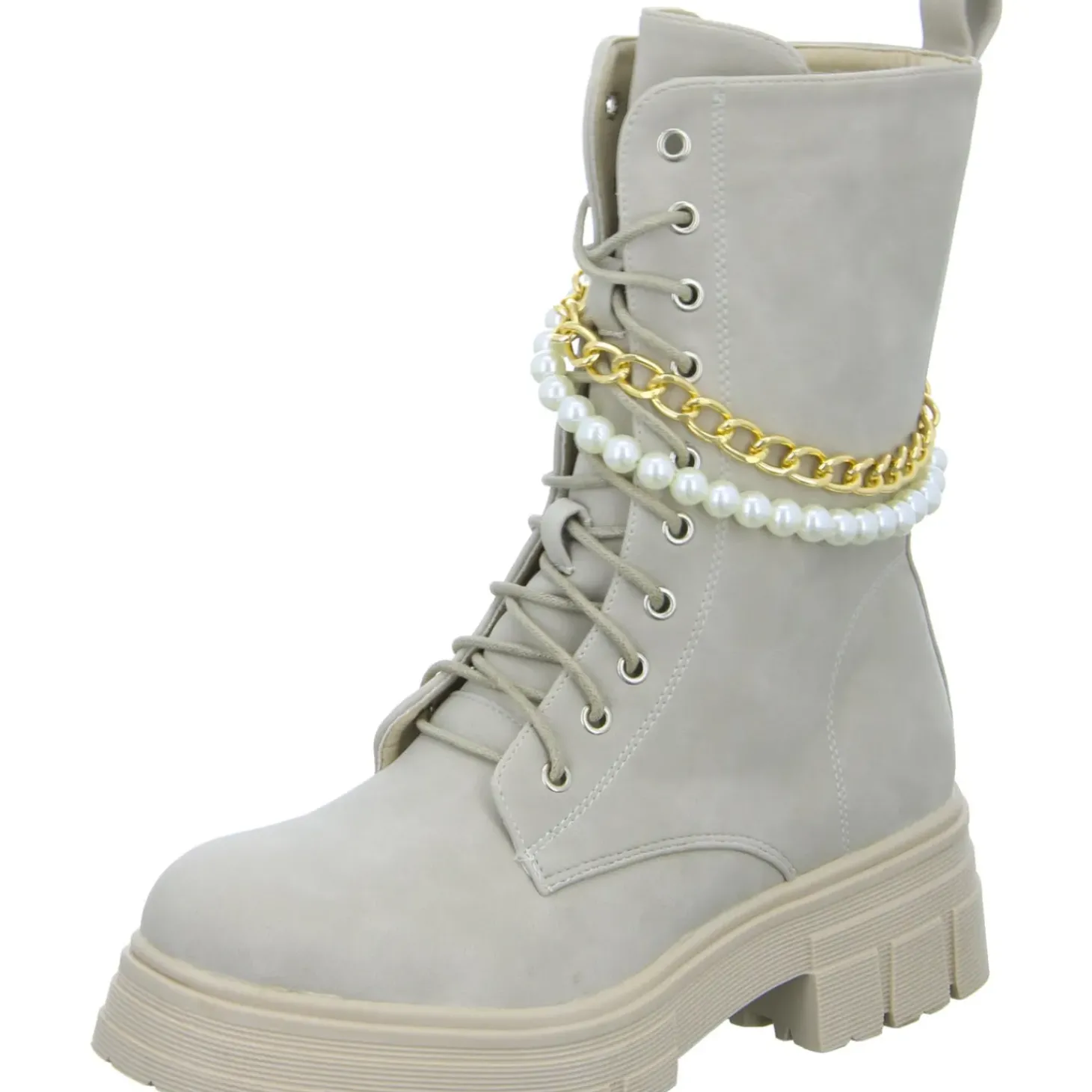 living UPDATED Schnürstiefelette Warmfutter bis 35mm Absatz (casual)
