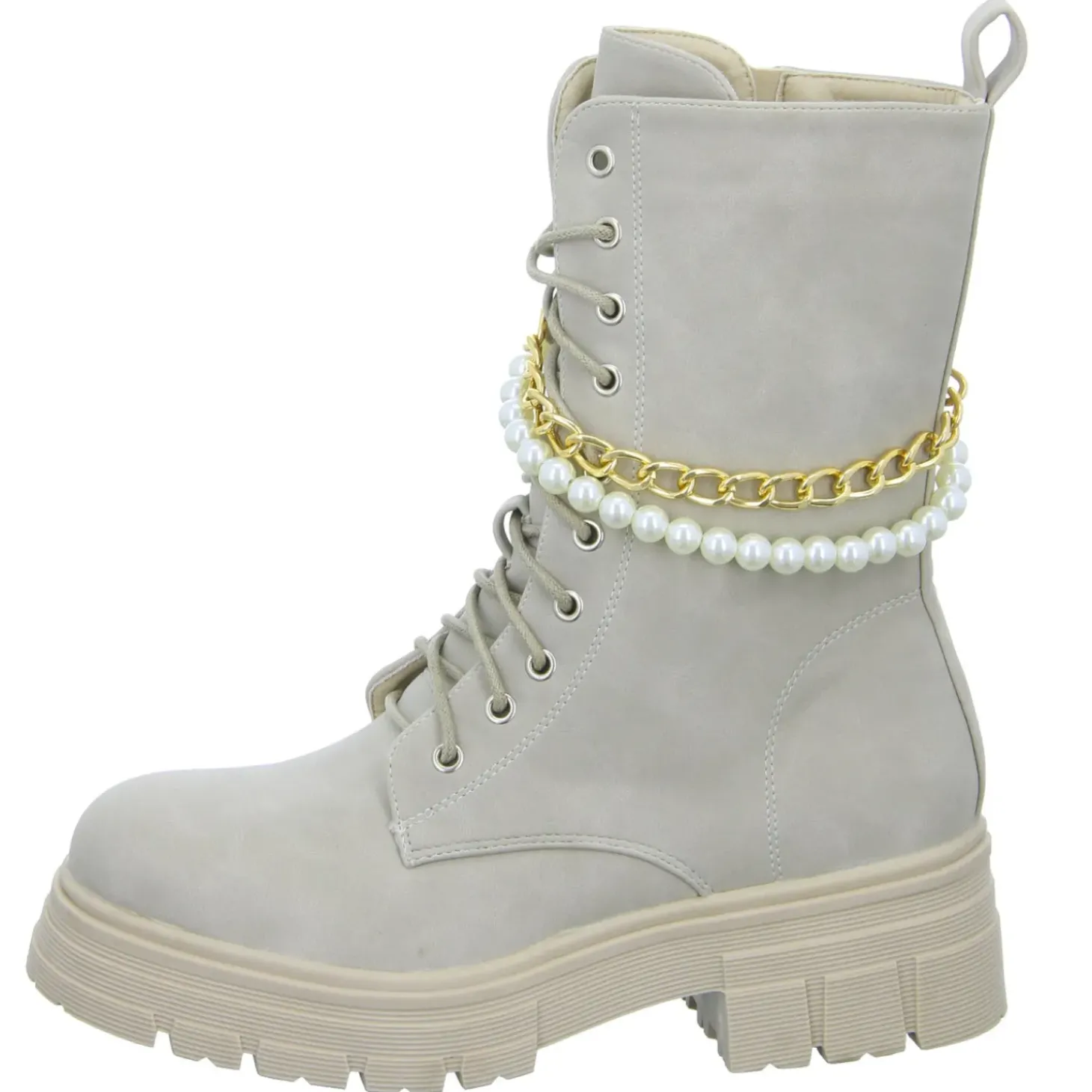 living UPDATED Schnürstiefelette Warmfutter bis 35mm Absatz (casual)