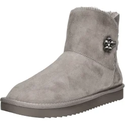 MARCO TOZZI Schlupf-/Reißverschlußstiefelette Warmfutter bis 35mm Absatz (casual)