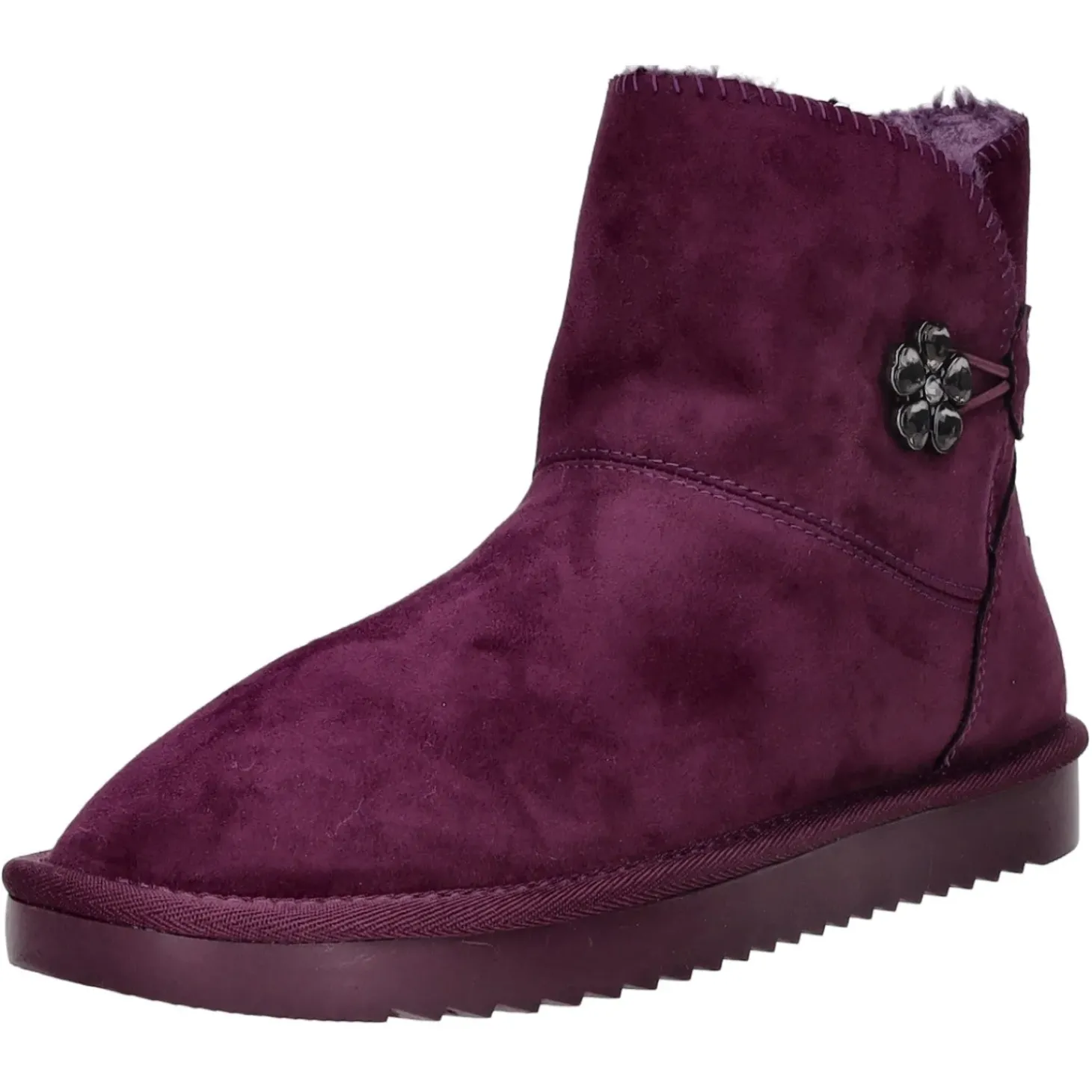 MARCO TOZZI Schlupf-/Reißverschlußstiefelette Warmfutter bis 35mm Absatz (casual)