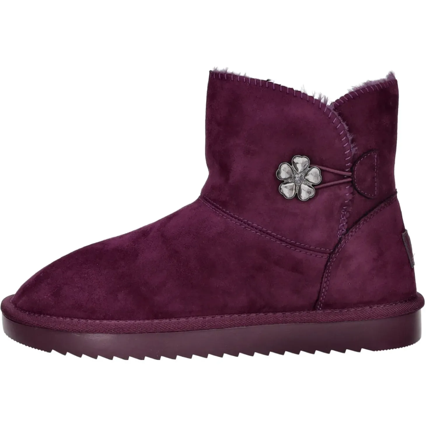 MARCO TOZZI Schlupf-/Reißverschlußstiefelette Warmfutter bis 35mm Absatz (casual)