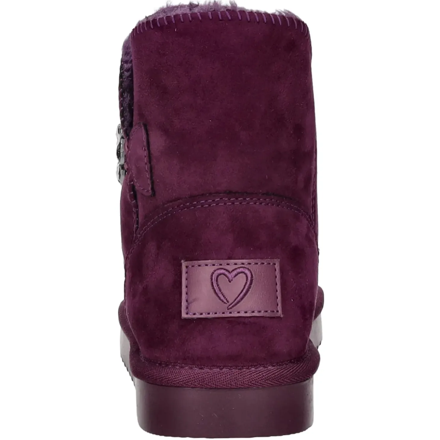 MARCO TOZZI Schlupf-/Reißverschlußstiefelette Warmfutter bis 35mm Absatz (casual)