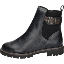 MARCO TOZZI Schlupf-/Reißverschlußstiefelette Kaltfutter bis 35mm Absatz (casual)