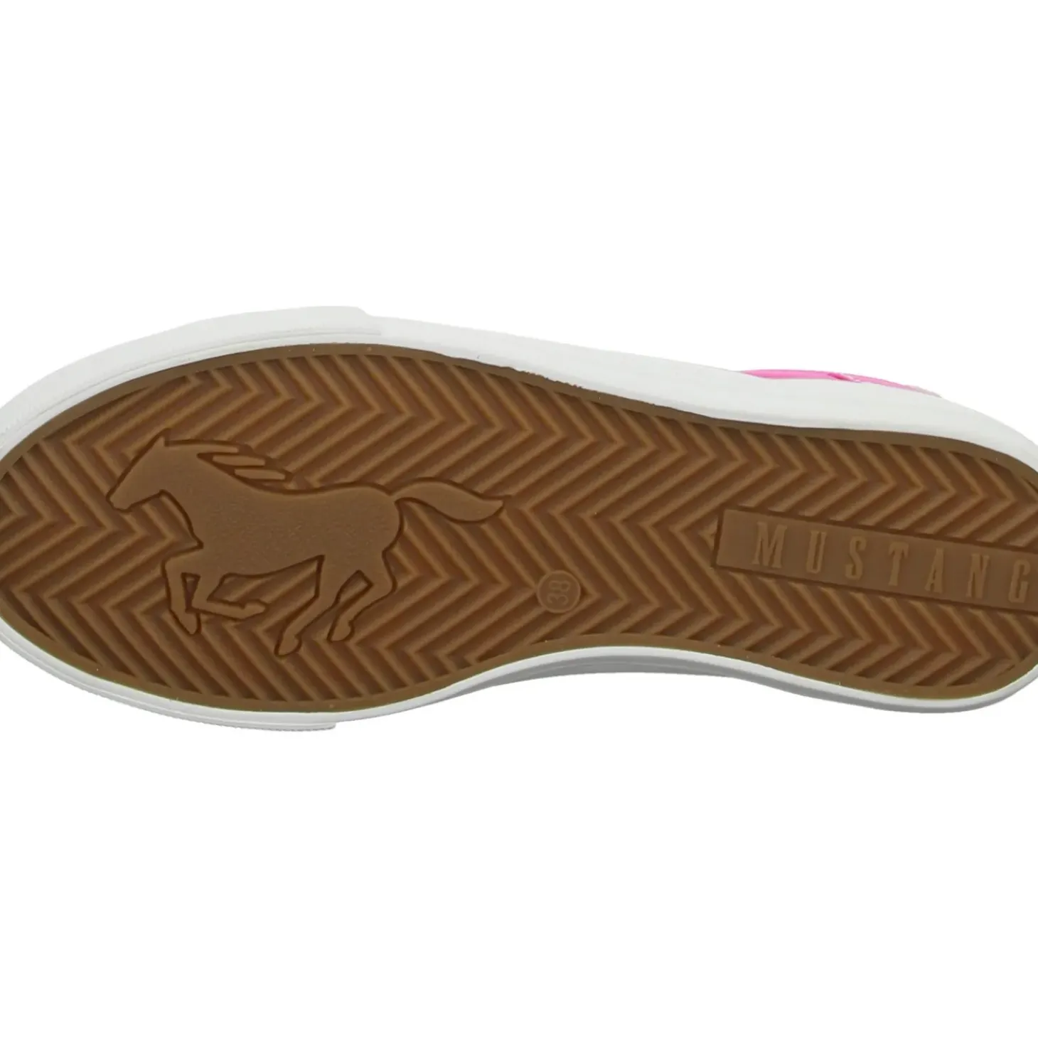 MUSTANG Leinen Schnürhalbschuh