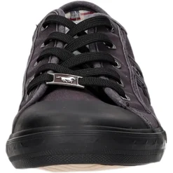 MUSTANG Leinen Schnürhalbschuh