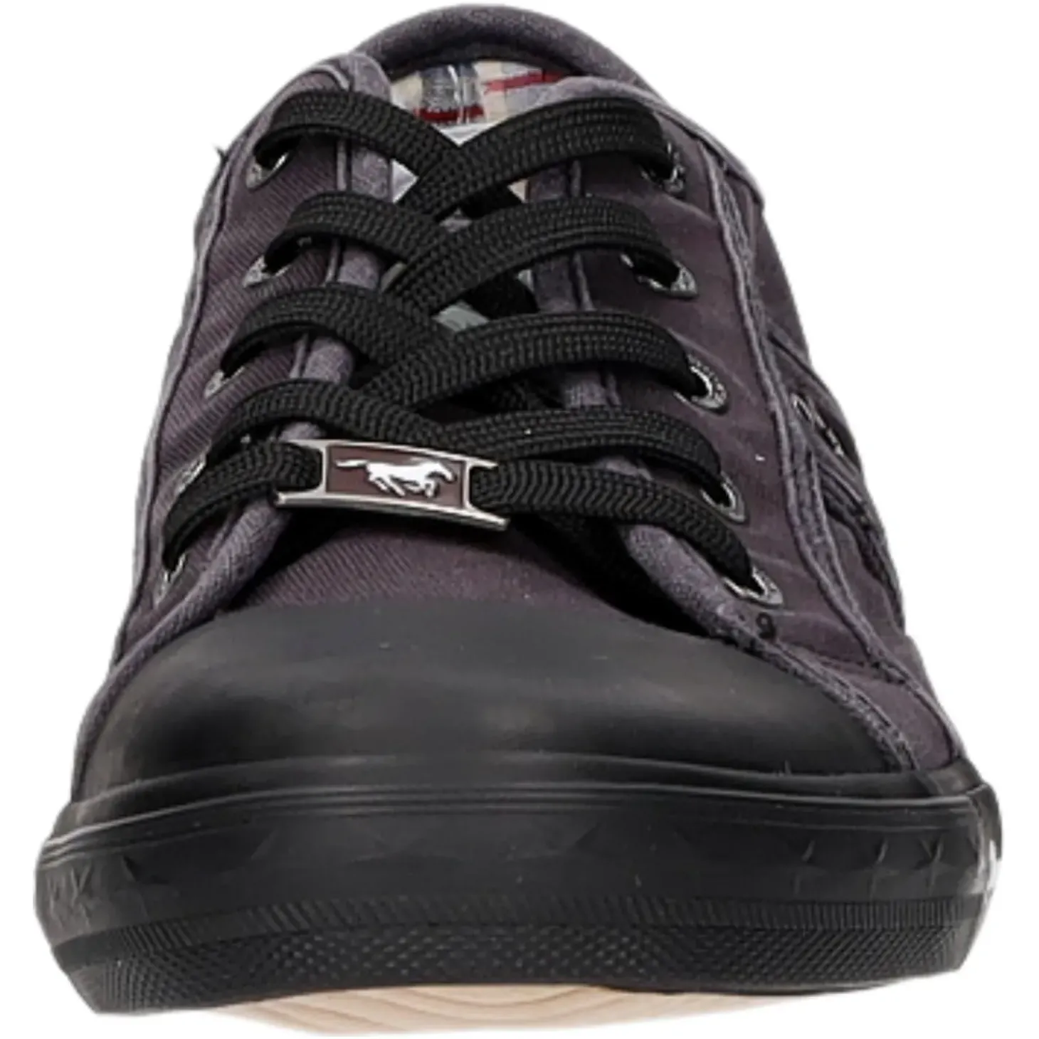 MUSTANG Leinen Schnürhalbschuh