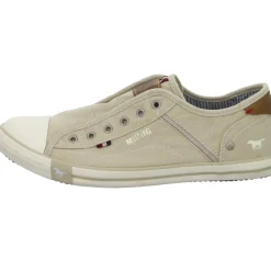 MUSTANG Leinen Slipper/Kletthalbschuh