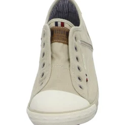 MUSTANG Leinen Slipper/Kletthalbschuh