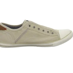 MUSTANG Leinen Slipper/Kletthalbschuh