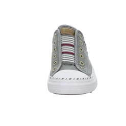 MUSTANG Leinen Slipper/Kletthalbschuh