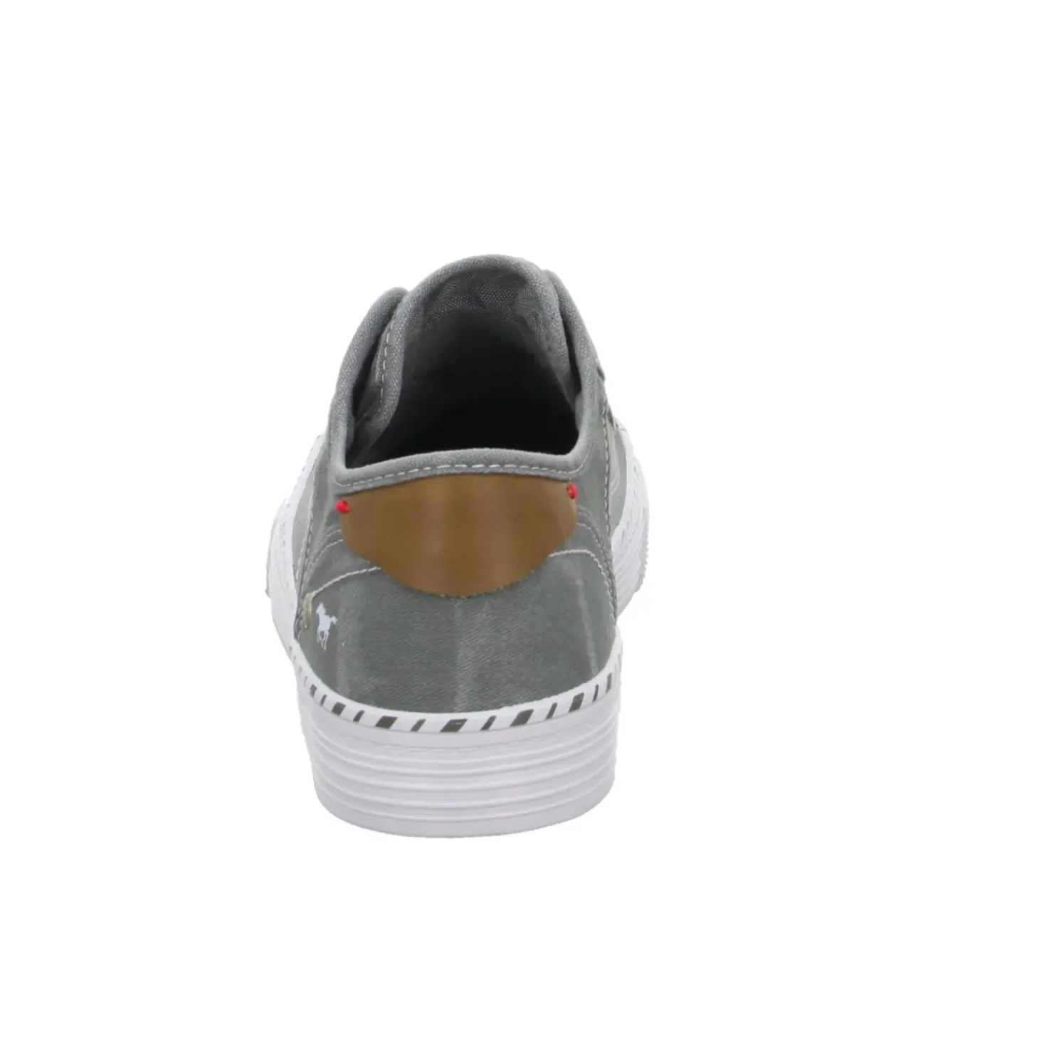 MUSTANG Leinen Slipper/Kletthalbschuh