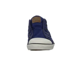 MUSTANG Leinen Slipper/Kletthalbschuh
